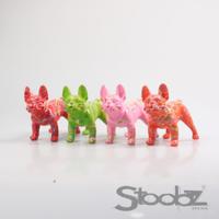 Stoobz Hond franse bulldog 16cm - thumbnail