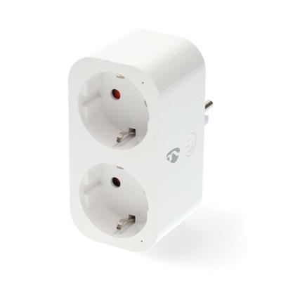 Nedis Smartlife slimme stekker - 2x stopcontact type f