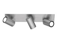 Trio Moderne plafondspotSeries 8024 3-lichts nikkel mat - 802400307 - thumbnail