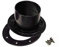 Europond Doorvoer 75mm met Tegenflens - ABS, Eenvoudige Installatie voor Waterbeheer - thumbnail