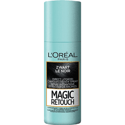 L'Oréal Paris Coloration Magic Retouch uitgroei camoufleerspray - Zwart L'Oréal Paris Coloration Magic Retouch uitgroei camoufleerspray - Zwart