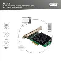 Digitus DN-10136 Netwerkkaart 2.5 GBit/s PCI-Express - thumbnail