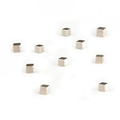 Trendform Magnet Kubiq - zilver - set van 10 stuks