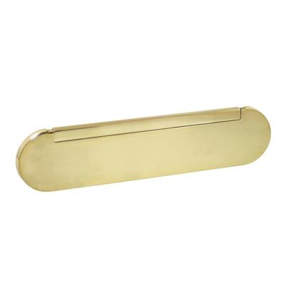 Tochtklep messing gelakt