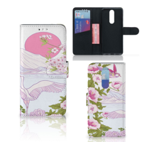 Alcatel 3 (2019) Telefoonhoesje met Pasjes Bird Standing - thumbnail