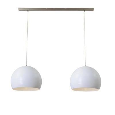Masterlight Witte eetkamer hanglampConcepto 2x40 - 2811-06-100-2