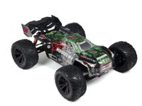 Kraton 6S BLX Painted & Decaled Trimmed Body (Green/Black) - thumbnail