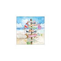 Ambiente Servetten 25cm Seaside signs - thumbnail
