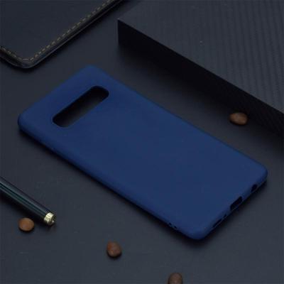 Candy Color TPU Case voor Samsung Galaxy S10 (blauw) Candy Color TPU Case voor Samsung Galaxy S10 (blauw)