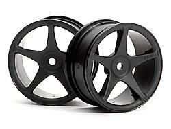 Super star wheels 26mm black (1mm offset)