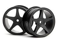 Super star wheels 26mm black (1mm offset) - thumbnail