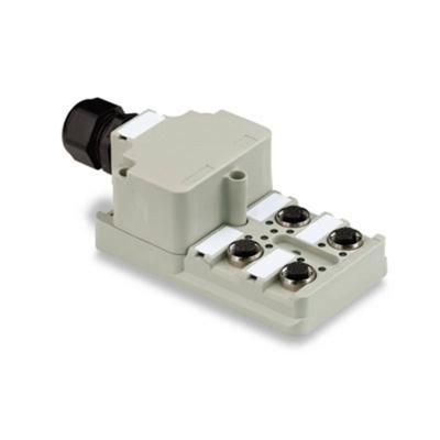 Weidmüller SAI-4-M 8P M12 1807640000 Passieve sensor/actorbox M12-verdeler met metalen schroefdraad 1 stuk(s) Weidmüller SAI-4-M 8P M12 1807640000 Passieve sensor/actorbox M12-verdeler met metalen schroefdraad 1 stuk(s)