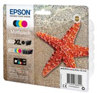 Epson 603 XL inktcartridge 1 stuk(s) Origineel Hoog (XL) rendement Zwart, Cyaan, Magenta, Geel - thumbnail