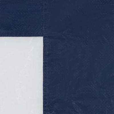 Tentwanden met raam PE blauw 2 st - thumbnail