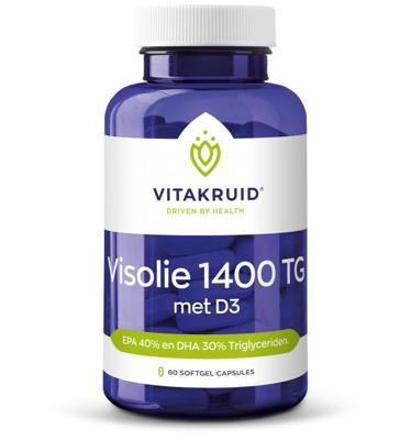 Vitakruid Visolie 1400 TG® Triglyceriden met D3 60