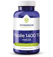 Vitakruid Visolie 1400 TG® Triglyceriden met D3 60 - thumbnail