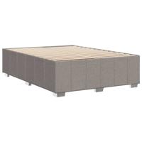 Bedframe zonder matras stof taupe 140x200 cm - thumbnail