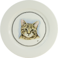 Boerenwinkel Ontbijtbord 21cm Kat - thumbnail