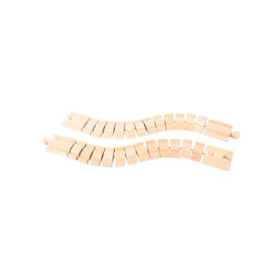 Bigjigs houten rails - flexibel, 2st.