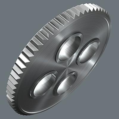 Wera 8006 C Zyklop Hybrid-ratel met omschakelpal met 1/2"-aandrijving , 1/2 duim x 281.0 mm - 1 stuk(s) - 05003780001