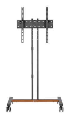 Manhattan 462068 TV-wagen In hoogte verstelbaar, Kantelbaar 86,4 cm (34) - 139,7 cm (55) In hoogte verstelbaar, Kantelbaar