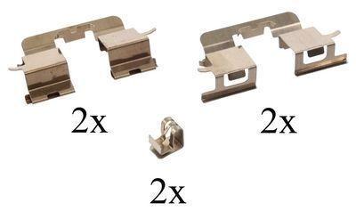 Accessoireset, schijfremblok 1290Q