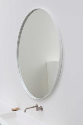 INK SP15 Spiegel - 60x4x60cm - rond - verzonken in aluminium kader - aluminium wit mat 8408561