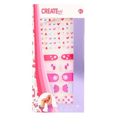 Canenco Create it! nagelsticker creatie set Canenco Create it! nagelsticker creatie set