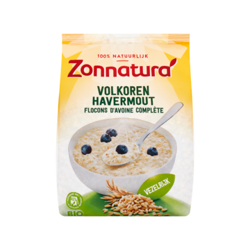 Zonnatura Havermout volkoren bio 300 Gram