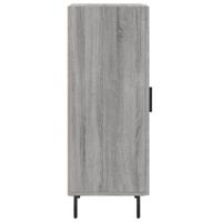 Dressoir 34,5x34x90 cm bewerkt hout grijs sonoma eikenkleurig - thumbnail