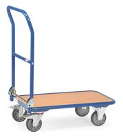 Fetra Hauptartikel 1154 Plateauwagen Inklapbaar Staal Poedercoating Laadvermogen (max.): 250 kg - thumbnail