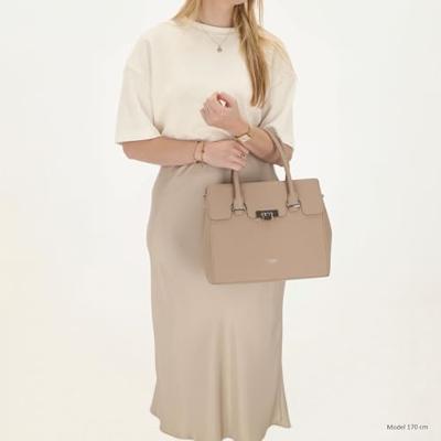 Charm london soho handtas-Light Taupe