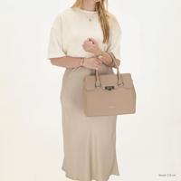 Charm london soho handtas-Light Taupe - thumbnail