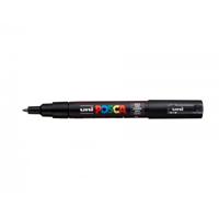 Paintmarker uni posca pc1mc ef zwart - thumbnail