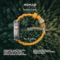 Nomad Rocky Point horlogeband / natural hardware 45/46/49mm - Sol - thumbnail