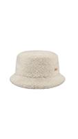 Barts Teddybuck Hoed Dames Cream one size - thumbnail