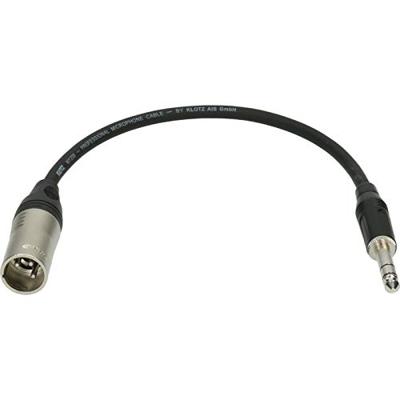 Klotz M1MS1K0030 microfoonkabel 3p XLR male - 6.35 mm jack 0.3 m