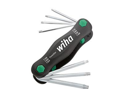 Wiha Multitool PocketStar | TORX® | Tamper Resistant | (met boring) | 7-delig | SB-versie | met euroslot ophanger - 25164 - 25164 Wiha Multitool PocketStar | TORX® | Tamper Resistant | (met boring) | 7-delig | SB-versie | met euroslot ophanger - 25164 - 25164