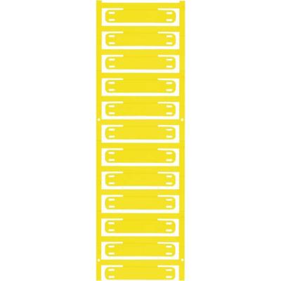 Weidmüller 1860150000 SFX 11/60 MC NEUTRAL GE Kabelmarkering Montagemethode: Kabelbinder Markeringsvlak: 11 x 60 mm Geel Aantal markeringen: 60 60 stuk(s)