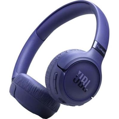 JBL Tune 680 NC draadloze on-ear koptelefoon - met Adaptive Noise Cancelling, Bluetooth, lichtgewicht ontwerp, 76 uur batterijduur, Google Fast Pair, en Microsoft Swift Pair, blauw JBL Tune 680 NC draadloze on-ear koptelefoon - met Adaptive Noise Cancelling, Bluetooth, lichtgewicht ontwerp, 76 uur batterijduur, Google Fast Pair, en Microsoft Swift Pair, blauw