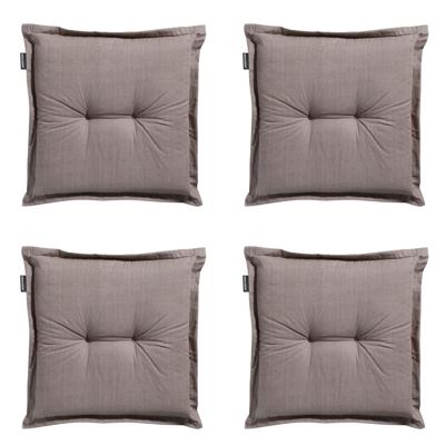 Zit universeel Basic taupe 50 cm x 50 cm (4 stuks) Madison - Madison Zit universeel Basic taupe 50 cm x 50 cm (4 stuks) Madison - Madison