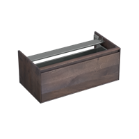 Onderkast Forzalaqua Reno 100x51x40 Cm 1 La Softclose Eiken Charcoal - thumbnail