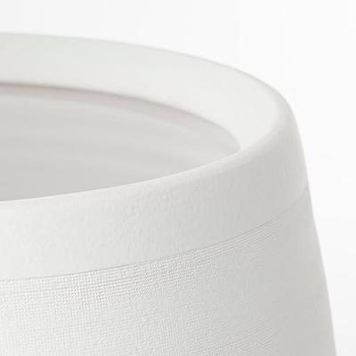 Mica Decorations Douro Bloempot - H18 x Ø20 cm - Mat - Wit