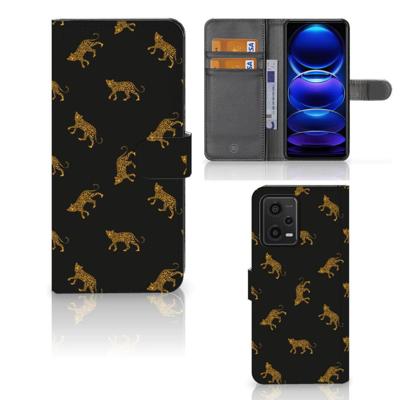 Telefoonhoesje | Met pasjeshouder | voor Xiaomi Redmi Note 12 5G | Poco X5 Leopards