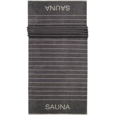 Cawö Cawo Balance Sauna Saunalaken 80x200 anthrazit
