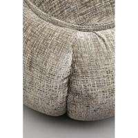 Kare Poef Fiori Grijs Ø52cm - thumbnail