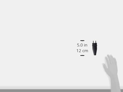 AS Schwabe 60412 Stekker met randaarde Massief rubber 230 V Zwart IP44
