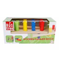 Houten Hamerbank Groen, 10dlg. - thumbnail