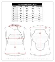 UFO PLAST protector vest "centurion bv3" protector vest ufo bv3 centurion black s/m - thumbnail