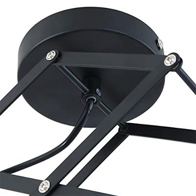 Mexlite Hanglamp flex 7654zw zwart Mexlite Hanglamp flex 7654zw zwart